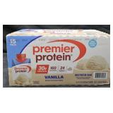Premier Protein Vanilla protein shakes 15 pack