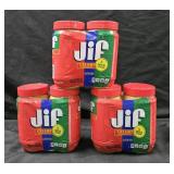 6- Jif creamy peanut butter 48oz each