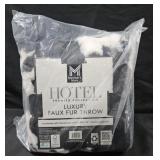 Luxury Faux Fur throw blanket 60x70'