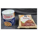 Crisco vegetable shortening 6lb. Light Brown