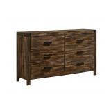 (MSRP: $550) Wren 6-Drawer Rubberwood Dresser