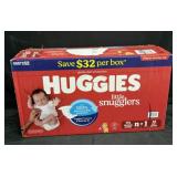 206ct. Box of Huggies Little Snugglers Diapers