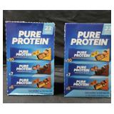 2- Pure Protein bars 23 count variety box