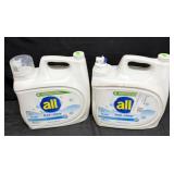 2- 208fl.oz. Jugs of All Free&Clear Laundry