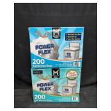 2- 200ct. Boxes of Tall 13-Gallon Kitchen Trash