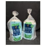 2- 150ct. Bags of 20oz. Ultra Paper Bowls