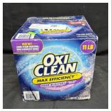 11lb. Box of Oxi Clean Max Efficiency Odor