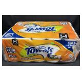 15ct. Bag of Super Premium Paper Towel Rolls