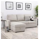 (MSRP: $889) Lincoln Fabric Reversible Storage