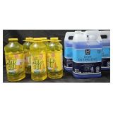 5- Pine Sol 60oz each. 3- Dish detergent 1 gallon