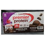 Premier Protein Chocolate protein shakes 15 pack
