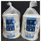 2- 300ct. Bags of Ultra 8.5ï¿½ Paper Plates