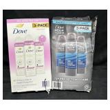 3- 4.8oz. Cans of Dove Dry Spray Antiperspirant