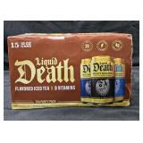 Liquid Death flavored iced tea 15 pack 12oz cans