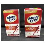 2- 75ct. Bottles of MoveFree Ultra Dietary