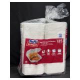 125ct. Bag of Hefty Supreme 1-Compartment Hinged