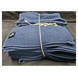 6-Piece Spa towel set. Blue