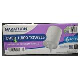 Marathon centerpull paper towels 6 rolls