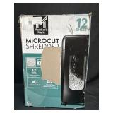 Microcut Paper Shredder, Untested