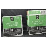 4- White Distilled vinegar 1 gallon each