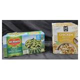 Del Monte cut green beans 8 cans. Chicken broth