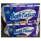 2- 45ct. Bags of Ultra Premium Toilet Paper Rolls