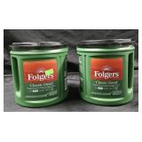 2- Folgers Classic Decaf coffee 28.8oz each