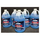 5- 1Gallon Jugs of PEAK De-Icer Windshield Wash