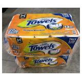 2- 15ct. Bags of Super Premium Paper Towel Rolls