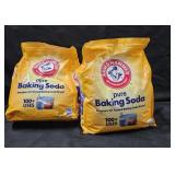 2- Arm and Hammer baking soda 13.5lb bags