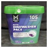 105ct. Tub of Auto Dishwasher Pacs