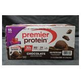 Premier Protein Chocolate protein shakes 15 pack