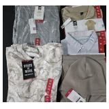 Men's size X-Large shirts, sweatshirts and