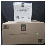 4- Total Protection size 2XL Protection underwear