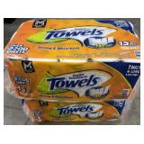2- 15ct. Bags of Super Premium Paper Towel Rolls