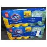 10- 85ct. Canisters of Clorox Disinfecting Wipes