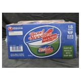 Bowl noodles hot and spicy 18 bowls