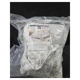 King size 3 piece plush comforter set