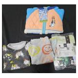 Boy's size 3T Bluey coat and pajama sets. Some