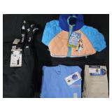 Girl's size 4/5 Hurley snow pants, Bluey jacket,