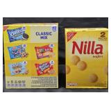 Nabisco cookies 40 count variety snack bags.