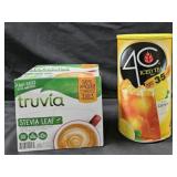 Truvia sweetener 400 packets. 4C Iced tea mix 5lb