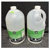 2- 1Gallon Jugs of Distilled White Vinegar (May