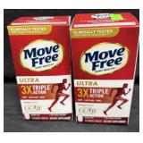 2- 75ct. Bottles of MoveFree Ultra Dietary