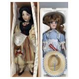 Vintage 1990 porcelain Snow White doll from the