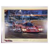 Signed limited print by Nicholas Watts 'Duel at