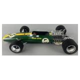 Highly detailed 1/18 scale model of the Lotus