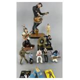 Group of Elvis Presley collectibles, ornaments,