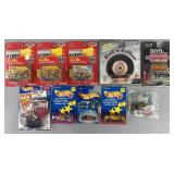 10 toy cars new in packages: Johnny Lightning