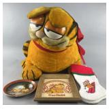 Monumental Jim Davis signed plush Garfield with
